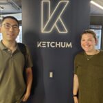 Xi Cui and Lauren Hasse of Ketchum