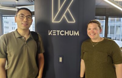 Xi Cui and Lauren Hasse of Ketchum