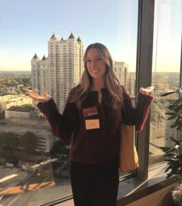Emma Potter in Atlanta with the Martin Scholars